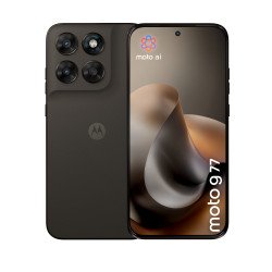 Motorola moto g77 17,3 cm (6.8") Double SIM hybride Android 16.0 5G USB Type-C 8 Go 256 Go 5200 mAh Noir