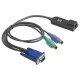HPE AF629A adaptateur et connecteur de câbles VGA, 2xPS2, USB RJ-45 Noir, Bleu, Vert, Violet HPE AF629A adaptateur et connecteur de câbles VGA, 2xPS2, USB RJ-45 Noir, Bleu, Vert, Violet