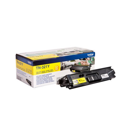 Brother TN-321Y toner Original Jaune 1 pièce(s)