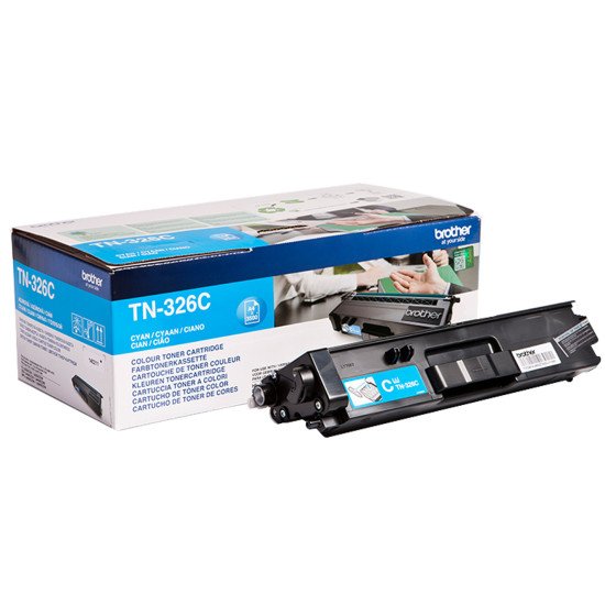 Brother TN-326C toner Original Cyan 1 pièce(s)