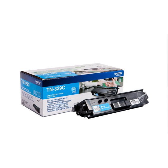 Brother TN-329C toner Original Cyan 1 pièce(s)