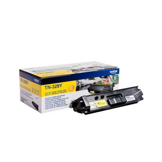 Brother TN-329Y toner Original Jaune 1 pièce(s)