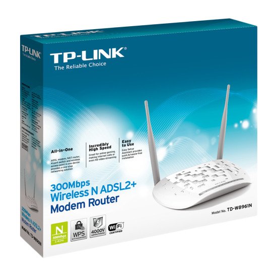 TP-LINK TD-W8961N routeur sans fil Fast Ethernet