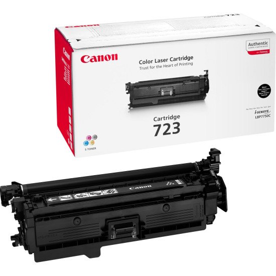 Canon 723BK Cartouche de toner 1 pièce(s) Original Noir