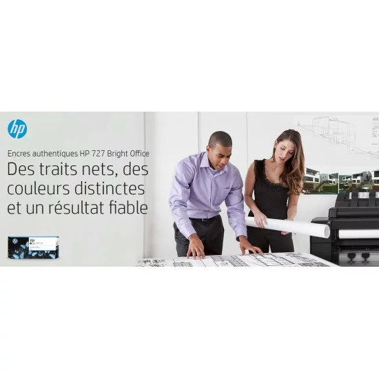 HP 727 cartouche d'encre DesignJet grise, 130 ml HP 727 cartouche d'encre DesignJet grise, 130 ml