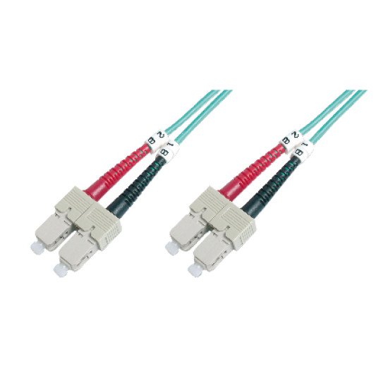 Digitus DK-2522-05/3 câble de fibre optique 5 m SC OM3 Multicolore