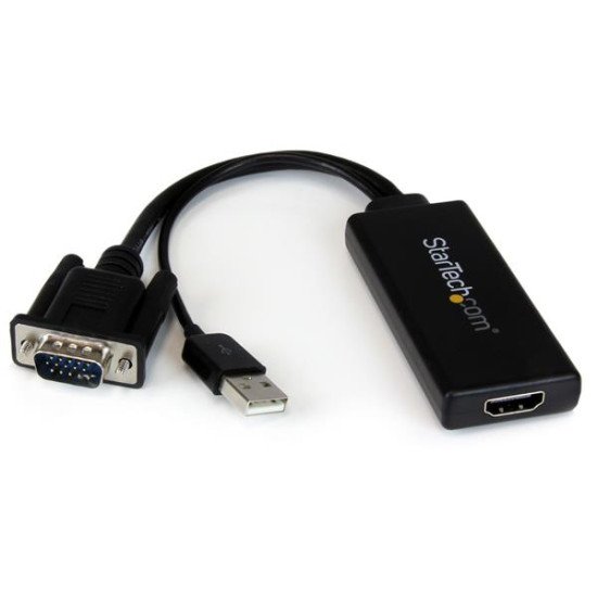 StarTech.com VGA2HDU Adaptateur VGA vers HDMI