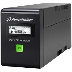 PowerWalker VI 800 SW Interactivité de ligne 0,8 kVA 480 W 2 sortie(s) CA