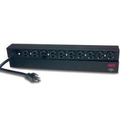 APC Rack PDU, Basic, 1U, 20A, 120V unité de distribution d'énergie Noir APC Rack PDU, Basic, 1U, 20A, 120V unité de distribution d'énergie Noir