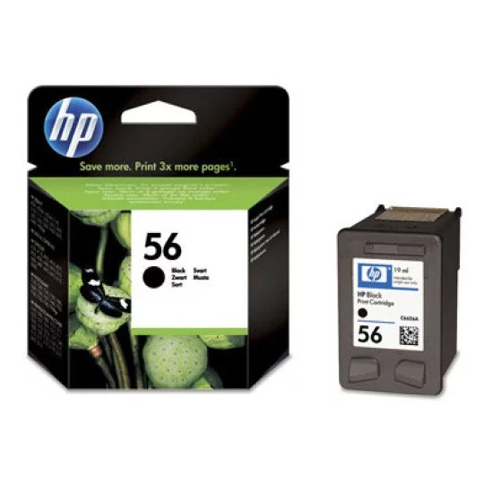 HP 56 / C6656AE#UUS Cartouche encre / Noir HP 56 / C6656AE#UUS Cartouche encre / Noir
