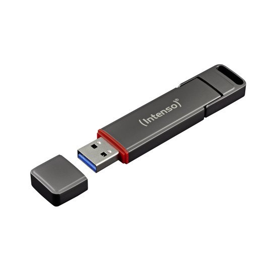 Intenso 3850440 lecteur à circuits intégrés externe 250 Go USB Type-A / USB Type-C 3.2 Gen 1 (3.1 Gen 1) Anthracite