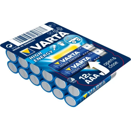 Varta BV-HE 12 AAA Batterie à usage unique Alcaline Varta BV-HE 12 AAA Batterie à usage unique Alcaline