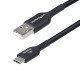 StarTech.com Câble de Charge USB-A vers USB-C de 4m, Charge et Synchronisation, 3A, USB 2.0, Gaine TPE - Cordon de Charge USB Noir StarTech.com Câble de Charge USB-A vers USB-C de 4m, Charge et Synchronisation, 3A, USB 2.0, Gaine TPE - Cordon de Charge USB Noir