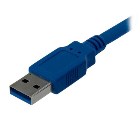 StarTech.com Câble SuperSpeed USB 3.0 A vers B de 1m - Mâle / Mâle - Bleu