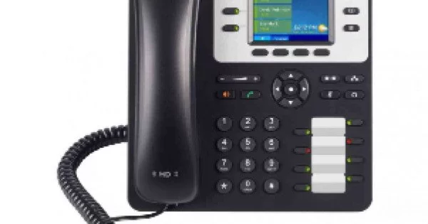 Téléphone Fixe IP Grandstream GXV3350 - Android, WiFi, 16 Lignes, Écran Tactile