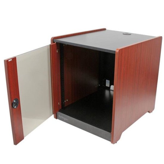 StarTech.com Armoire serveur 12U non-assemblé avec une finition du bois - Profondeur de 20,6