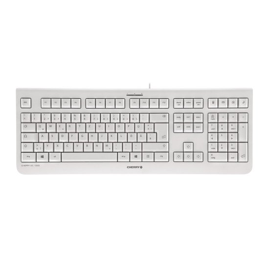 CHERRY KC 1000 clavier USB QWERTY Gris