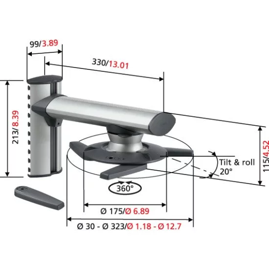 Vogel's EPW 6565 -Support Mural Vidéoprojecteur Vogel's EPW 6565 -Support Mural Vidéoprojecteur
