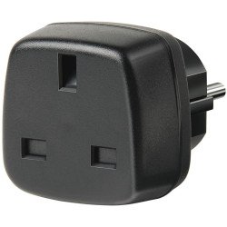 Brennenstuhl Travel Adapter GB/earthed adaptateur de puissance & onduleur Noir Brennenstuhl Travel Adapter GB/earthed adaptateur de puissance & onduleur Noir