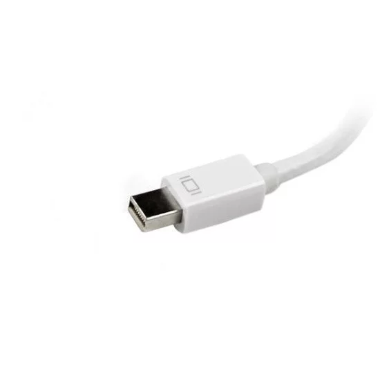 StarTech.com Adaptateur de voyage Mini DisplayPort vers VGA / DVI / HDMI - Convertisseur vidéo 3-en-1 - Blanc StarTech.com Adaptateur de voyage Mini DisplayPort vers VGA / DVI / HDMI - Convertisseur vidéo 3-en-1 - Blanc