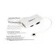 StarTech.com Adaptateur de voyage Mini DisplayPort vers VGA / DVI / HDMI - Convertisseur vidéo 3-en-1 - Blanc StarTech.com Adaptateur de voyage Mini DisplayPort vers VGA / DVI / HDMI - Convertisseur vidéo 3-en-1 - Blanc