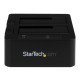 StarTech.com Station d'accueil USB 3.0 / eSATA pour 2 disques durs SATA III de 2,5 / 3,5 - Dock HDD / SSD avec UASP