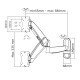 Newstar FPMA-W955 support mural tv Newstar FPMA-W955 support mural tv