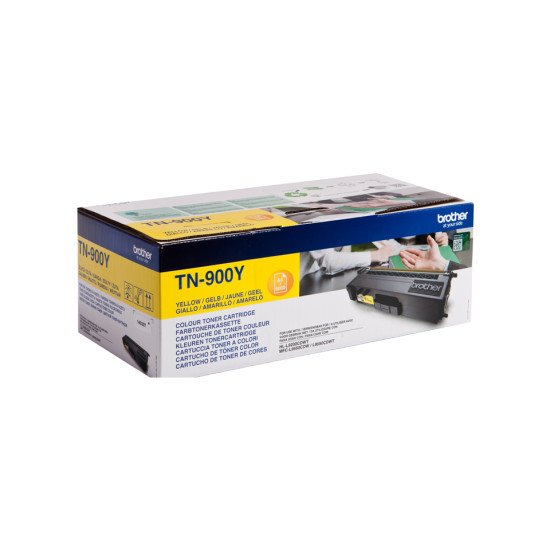 Brother TN-900Y Cartouche de toner 1 pièce(s) Original Jaune