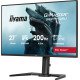 iiyama G-MASTER GB2771QSU-B1 écran PC 68,6 cm (27") 2560 x 1440 pixels Wide Quad HD Noir