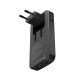 Mobile Origin GAN-65W-SLM-BLK chargeur d'appareils mobiles Universel Noir USB Charge rapide Intérieure