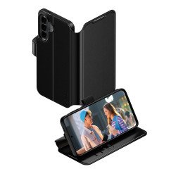 PanzerGlass PG CARE Samsung A57 Wallet Kickstand coque de protection pour téléphones portables 17 cm (6.7") Étui avec portefeuille Noir