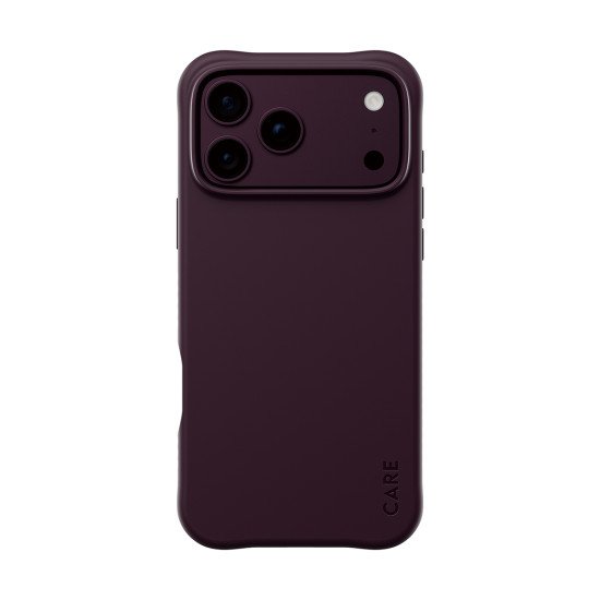 PanzerGlass CARE™ by ® Samba Case Dark Cherry w. MagSafe iPhone 2026 Pro Max | 17 Pro Max coque de protection pour téléphones portables Housse Transparent