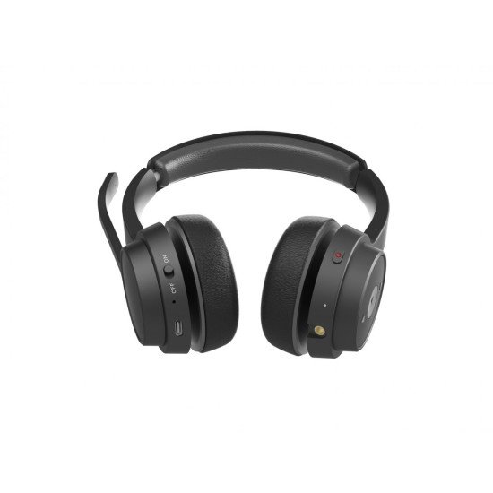 Conceptronic POLONA04B casque Avec fil &sans fil Arceau Appels/Musique USB Type-C Bluetooth Noir