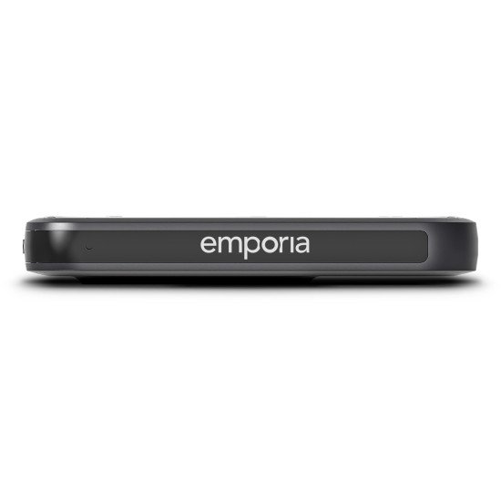 Emporia emporiaSMART.ME7 13,8 cm (5.45") SIM unique Android 15 4G USB Type-C 6 Go 128 Go 3500 mAh Noir
