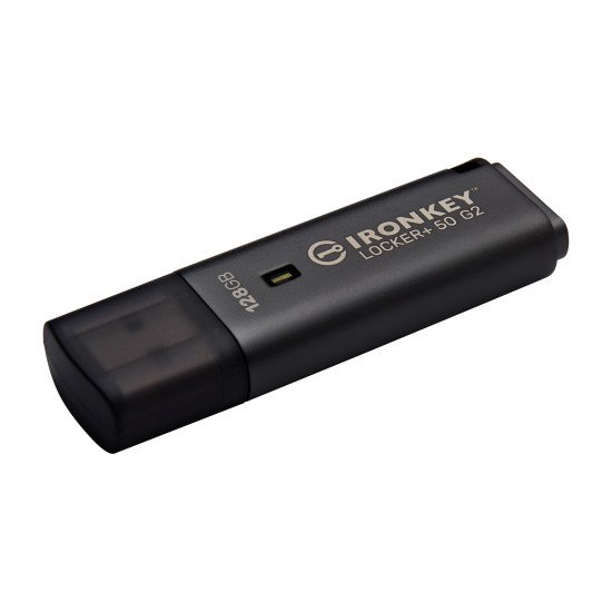 Kingston Technology IronKey 128 Go Locker Plus 50 G2, FIPS 197, AES-256