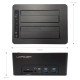 LC-Power LC-DOCK-C-MULTI-HUB Station d'accueil de disques de stockage USB 3.2 Gen 2 (3.1 Gen 2) Type-C Noir LC-Power LC-DOCK-C-MULTI-HUB Station d'accueil de disques de stockage USB 3.2 Gen 2 (3.1 Gen 2) Type-C Noir