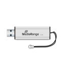 MediaRange MR915 lecteur USB flash 16 Go USB Type-A / Micro-USB 3.2 Gen 1 (3.1 Gen 1) Noir, Argent