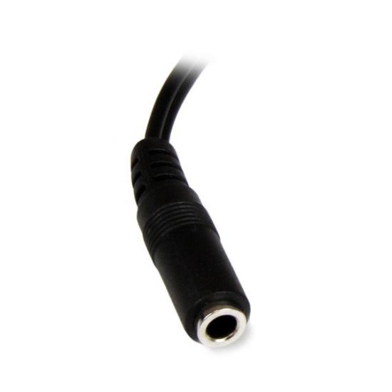 StarTech.com Câble en Y Mini-Jack 3,5mm vers 2x RCA de 15 cm - Adaptateur audio Mini-Jack (F) vers 2x Cinch (M)