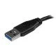 StarTech.com Câble SuperSpeed USB 3.0 slim A vers Micro B de 2 m - Mâle / Mâle - Noir StarTech.com Câble SuperSpeed USB 3.0 slim A vers Micro B de 2 m - Mâle / Mâle - Noir