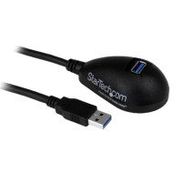StarTech.com Câble d'extension SuperSpeed USB 3.0 de 1,5m - Rallonge USB A vers A sur socle - M/F - Noir StarTech.com Câble d'extension SuperSpeed USB 3.0 de 1,5m - Rallonge USB A vers A sur socle - M/F - Noir