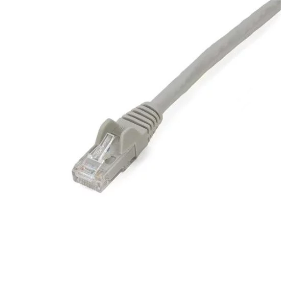 StarTech.com Câble réseau Cat6 Gigabit UTP sans crochet de 2m - Cordon Ethernet RJ45 anti-accroc - M/M - Gris StarTech.com Câble réseau Cat6 Gigabit UTP sans crochet de 2m - Cordon Ethernet RJ45 anti-accroc - M/M - Gris