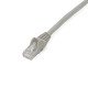 StarTech.com Câble réseau Cat6 Gigabit UTP sans crochet de 2m - Cordon Ethernet RJ45 anti-accroc - M/M - Gris