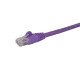 StarTech.com Câble réseau Cat6 Gigabit UTP sans crochet de 2m - Cordon Ethernet RJ45 anti-accroc - M/M - Violet