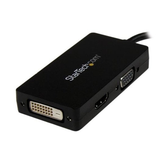 StarTech.com Adaptateur DisplayPort vers VGA / DVI / HDMI - Convertisseur vidéo 3-en-1
