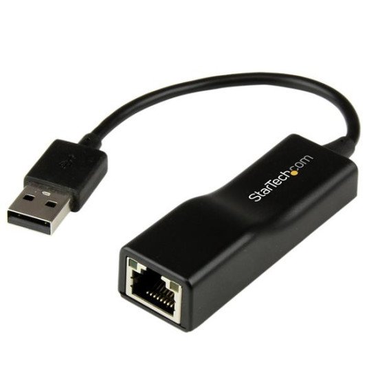 StarTech.com Adaptateur réseau USB 2.0 vers Ethernet - 10/100 Mb/s - Convertisseur USB vers RJ45 - M/F