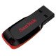 Sandisk Cruzer Blade lecteur USB flash 64 Go USB Type-A 2.0 Noir, Rouge