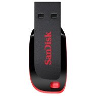 Sandisk Cruzer Blade lecteur USB flash 64 Go USB Type-A 2.0 Noir, Rouge