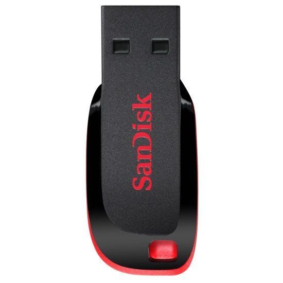 Sandisk Cruzer Blade lecteur USB flash 64 Go USB Type-A 2.0 Noir, Rouge
