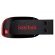 Sandisk Cruzer Blade lecteur USB flash 64 Go USB Type-A 2.0 Noir, Rouge