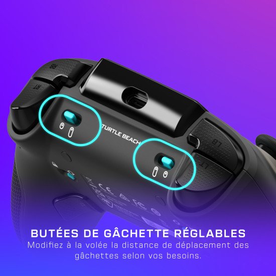 Turtle Beach Stealth Pivot – Manette intelligente sans fil - PC Windows, Xbox Series X|S, Xbox One, appareils Android – Modules pivotants, écran tableau de bord, sticks à effet Hall, boutons reprogrammables, Bluetooth Turtle Beach Stealth Pivot – Manette intelligente sans fil - PC Windows, Xbox Series X|S, Xbox One, appareils Android – Modules pivotants, écran tableau de bord, sticks à effet Hall, boutons reprogrammables, Bluetooth